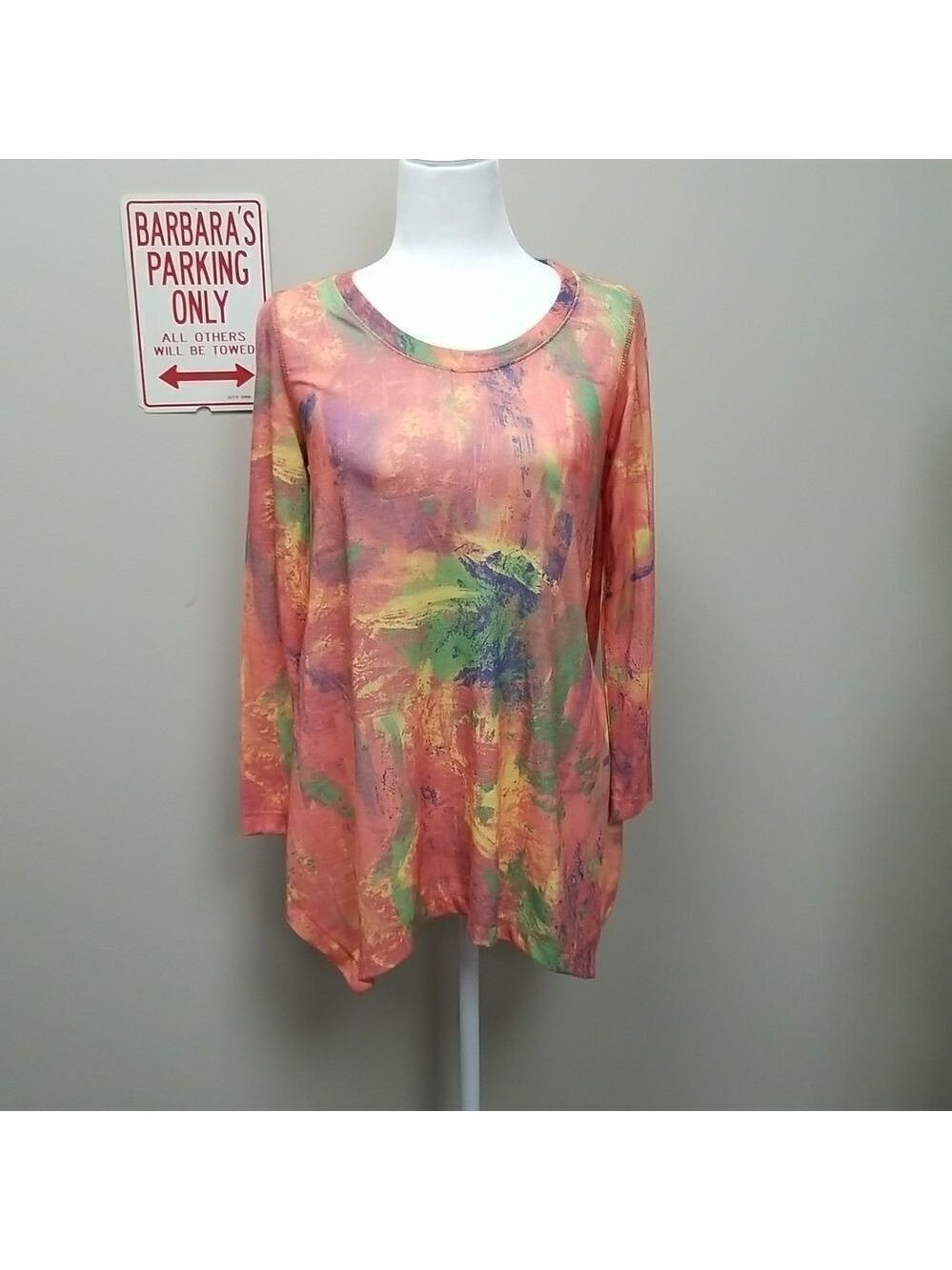 PHILOSOPHY TIE-DYE TUNIC SZ SMALL